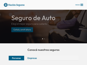 'encuestas.nacion-seguros.com.ar' screenshot