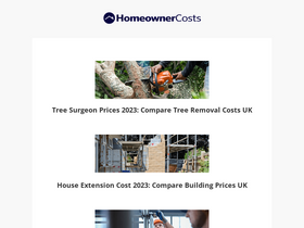 'homeownercosts.co.uk' screenshot