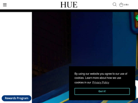 'hue.com' screenshot