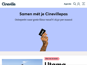 'cineville.nl' screenshot