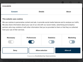 'chalmers.se' screenshot