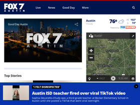 'fox7austin.com' screenshot