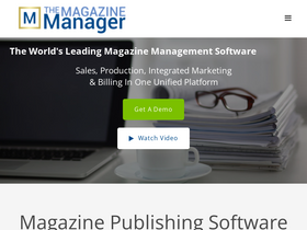 'magazinemanager.com' screenshot