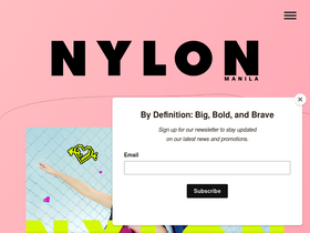 'nylonmanila.com' screenshot