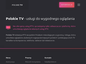 'polskie.tv' screenshot