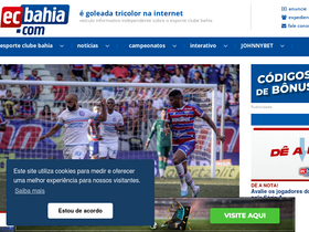 'ecbahia.com' screenshot