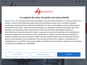 'deplacementspros.com' screenshot