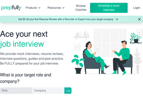 'prepfully.com' screenshot