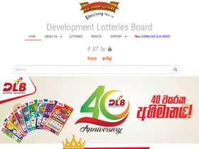 'dlb.lk' screenshot