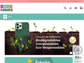 '1001coques.fr' screenshot
