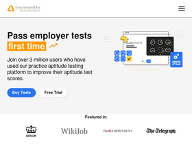 'assessmentday.co.uk' screenshot