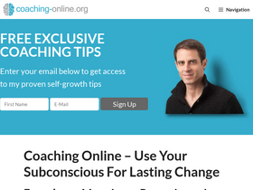 'coaching-online.org' screenshot
