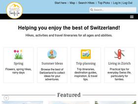 'swissfamilyfun.com' screenshot