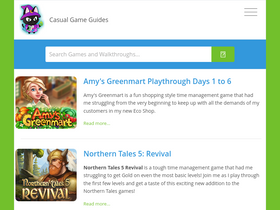 'casualgameguides.com' screenshot