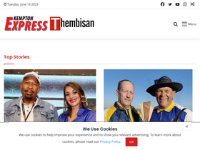 'kemptonexpress.co.za' screenshot