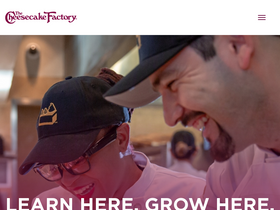 'cakecareers.com' screenshot