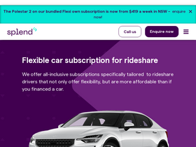 'splend.com.au' screenshot