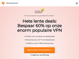 'vpnnederland.nl' screenshot
