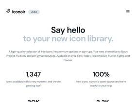 'iconoir.com' screenshot