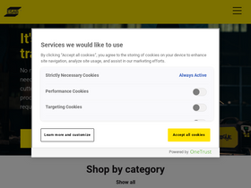 'esab.com' screenshot