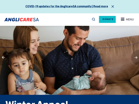 'anglicaresa.com.au' screenshot