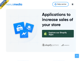 nexusmedia-ua.com homepage screenshot