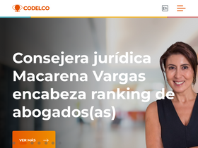 'codelco.com' screenshot