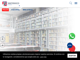 'britanico.edu.pe' screenshot