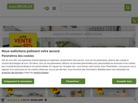 'easymeubles.fr' screenshot