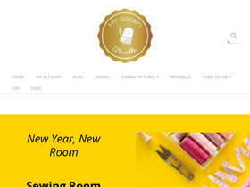 'mygoldenthimble.com' screenshot