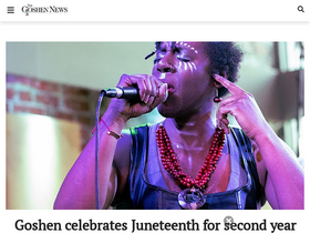 'goshennews.com' screenshot