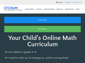 'ctcmath.com' screenshot