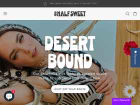 halfsweetstudios.com homepage screenshot