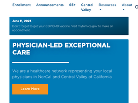 'meritagemed.com' screenshot