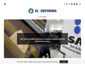 'eldeforma.com' screenshot