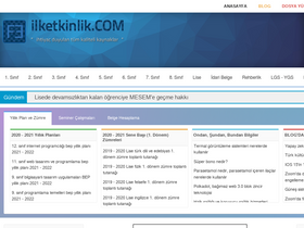 'ilketkinlik.com' screenshot