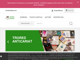 'trored.ro' screenshot