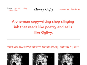 'honeycopy.com' screenshot