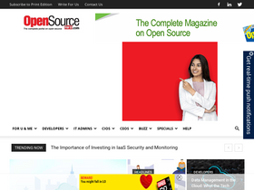 'opensourceforu.com' screenshot