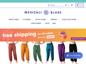 'mexicaliblues.com' screenshot