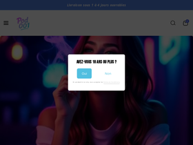 pod001.com homepage screenshot