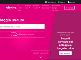 'noleggiare.it' screenshot