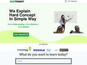 'geektonight.com' screenshot