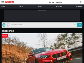 'overdrive.in' screenshot