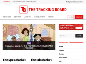 'tracking-board.com' screenshot