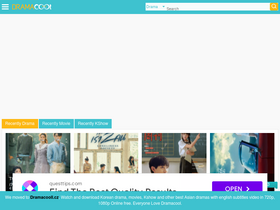 'dramacooll.cz' screenshot