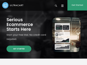 'ultracart.com' screenshot
