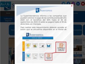 'investigacionyestudios.supercias.gob.ec' screenshot