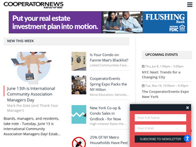 'cooperatornews.com' screenshot