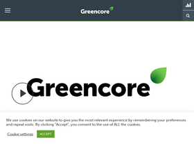 'greencore.com' screenshot